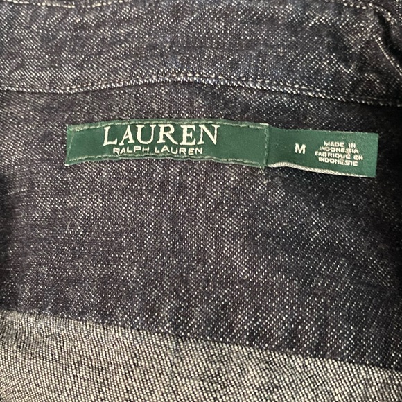 Lauren Ralph Lauren Jean tunic medium - Picture 5 of 6